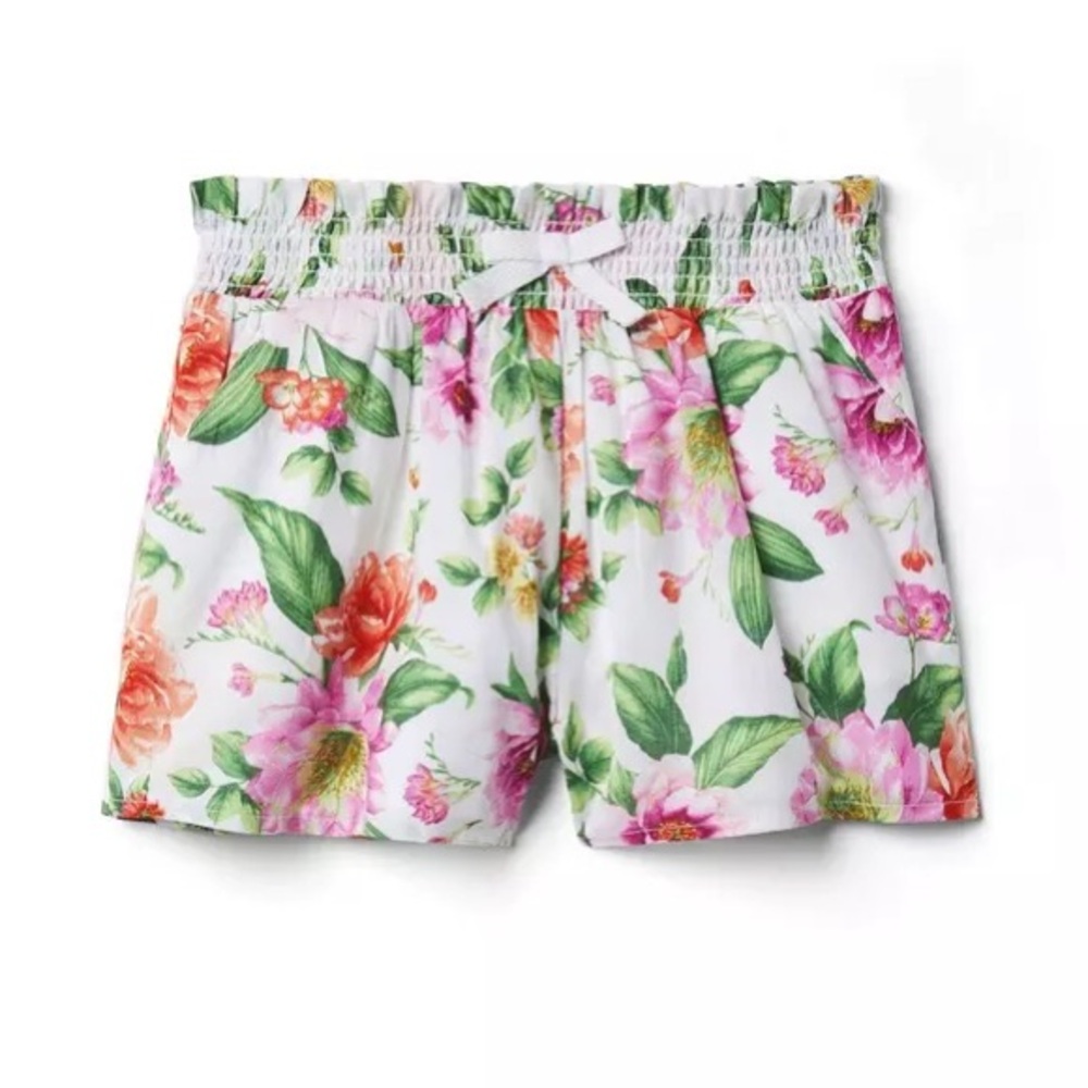 Janie and Jack Dahlia Floral Shorts Kid’s Size 5